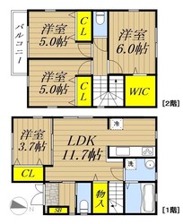 山久保2丁目戸建の物件間取画像